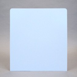 White Plastic LP Record Divider Car